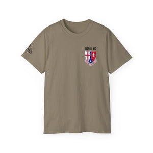 519th Hospital Center - Unisex Ultra Cotton Tee Flag on Sleeve