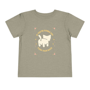 Turn Around With A Smile!  -  Toddler Tee
