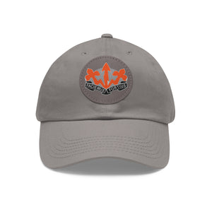 509th SSB  Hat with Leather Patch (Round)