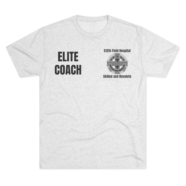 512th Elite Coach Unisex Tri-Blend Crew Tee