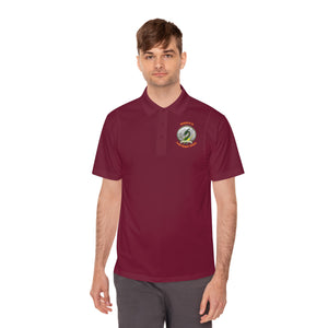 CSD Dragon - Orange text - Men's Sport Polo Shirt