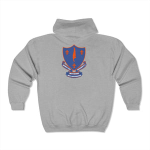 NEC-W Unisex Heavy Blend™ Full Zip Hooded Sweatshirt