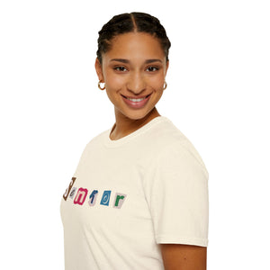 Senior - Adult Sizing - Blank Back - Unisex Softstyle T-Shirt