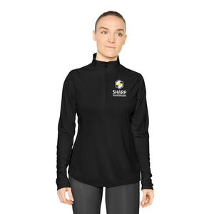 SHARP - Ladies Quarter-Zip Pullover