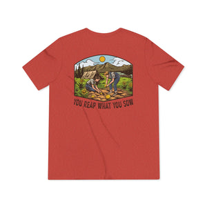 Camping Smiles! -  Triblend Tee