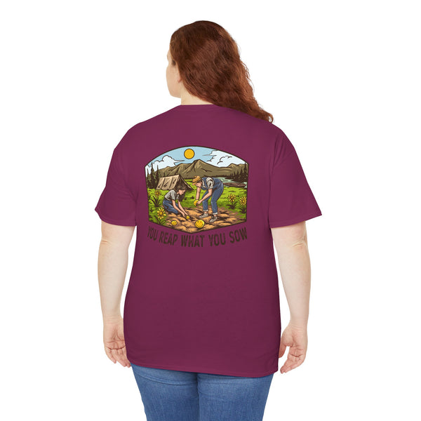 Camping Smiles! - Unisex Heavy Cotton Tee
