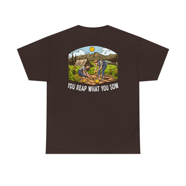Camping Smiles! - Unisex Heavy Cotton Tee