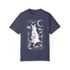 Bitcoin Lucky! - Rabbit - Unisex Garment-Dyed T-shirt
