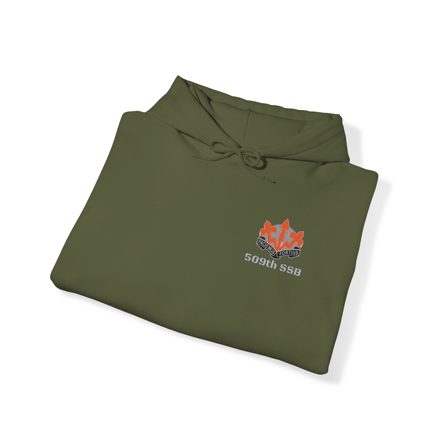 509th SSB - Flags on Sleeves - Unisex Heavy Blend™ Hooded Sweatshirt