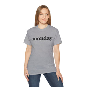 Monday - Unisex Ultra Cotton Tee