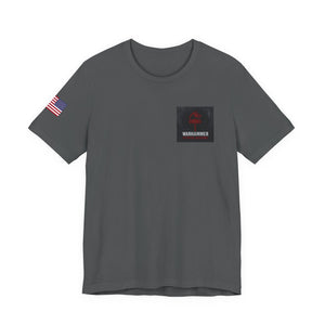 Warhammer - Flag on Sleeves - Unisex Jersey Short Sleeve Tee