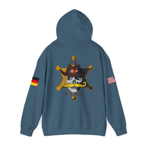 Desperados - Flags on Sleeves - Unisex Heavy Blend™ Hooded Sweatshirt