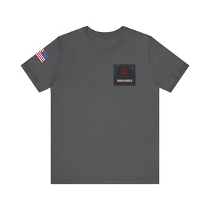 Warhammer - Flag on Sleeves - Unisex Jersey Short Sleeve Tee