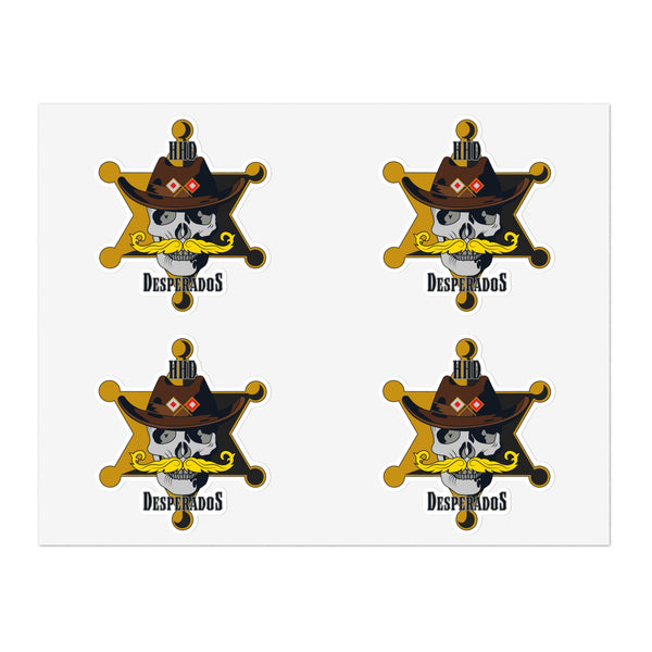 Desperados - Sticker Sheet Bundle, 10pcs