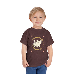 Turn Around With A Smile!  -  Toddler Tee