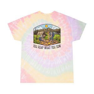 Sow Smiles Tie-Dye Tee