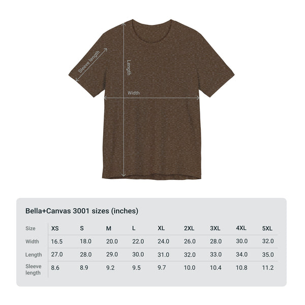 WHM - Flag on Sleeves - Unisex Jersey Short Sleeve Tee