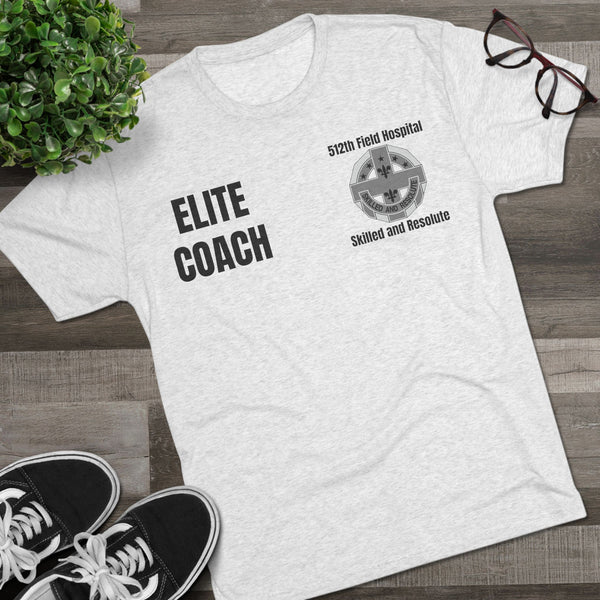512th Elite Coach Unisex Tri-Blend Crew Tee