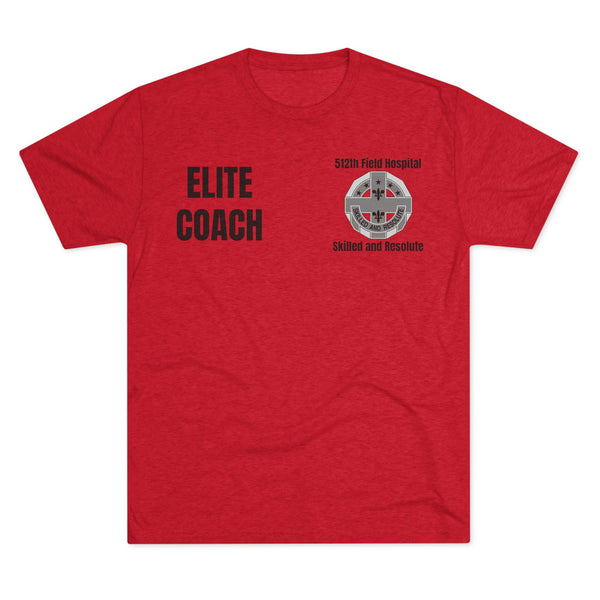 512th Elite Coach Unisex Tri-Blend Crew Tee