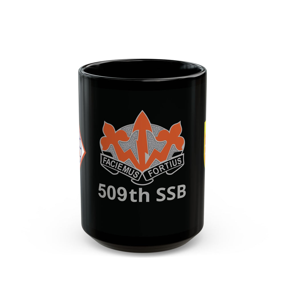 509th SSB -  Black Mug (11oz, 15oz)