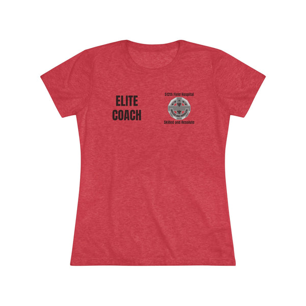 512th Elite Coach Women's Triblend Tee