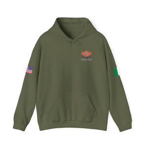 509th SSB - Flags on Sleeves - Unisex Heavy Blend™ Hooded Sweatshirt