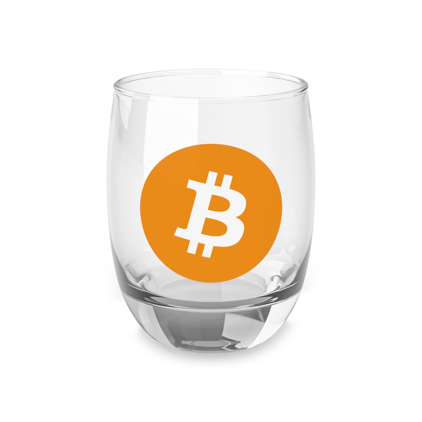 Bitcoin Whiskey Glass