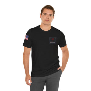 Warhammer - Flag on Sleeves - Unisex Jersey Short Sleeve Tee