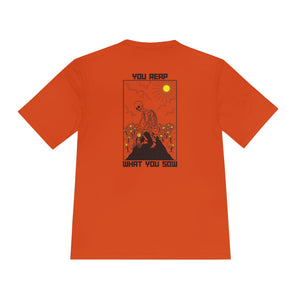 Sow Smiles - SKELETON BACK- Moisture Wicking Tee