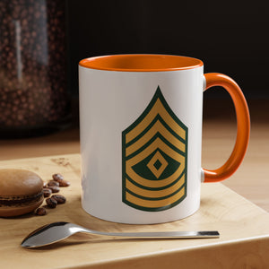USANEC 1SG Accent Coffee Mug (11, 15oz)