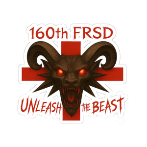 160th Unleash the Beast - Kiss-Cut Stickers