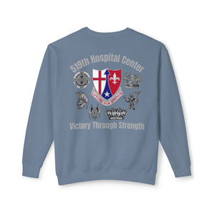 519th Hospital Center - Unisex Lightweight Crewneck Sweatshirt