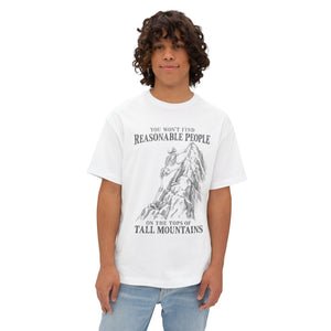 Reasonable People - Unisex Oversized Boxy Tee