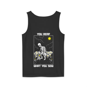 Sow Smiles! - Skeleton Back - Garment-Dyed Tank
