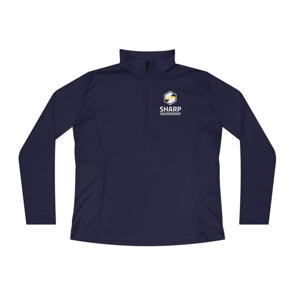 SHARP - Ladies Quarter-Zip Pullover