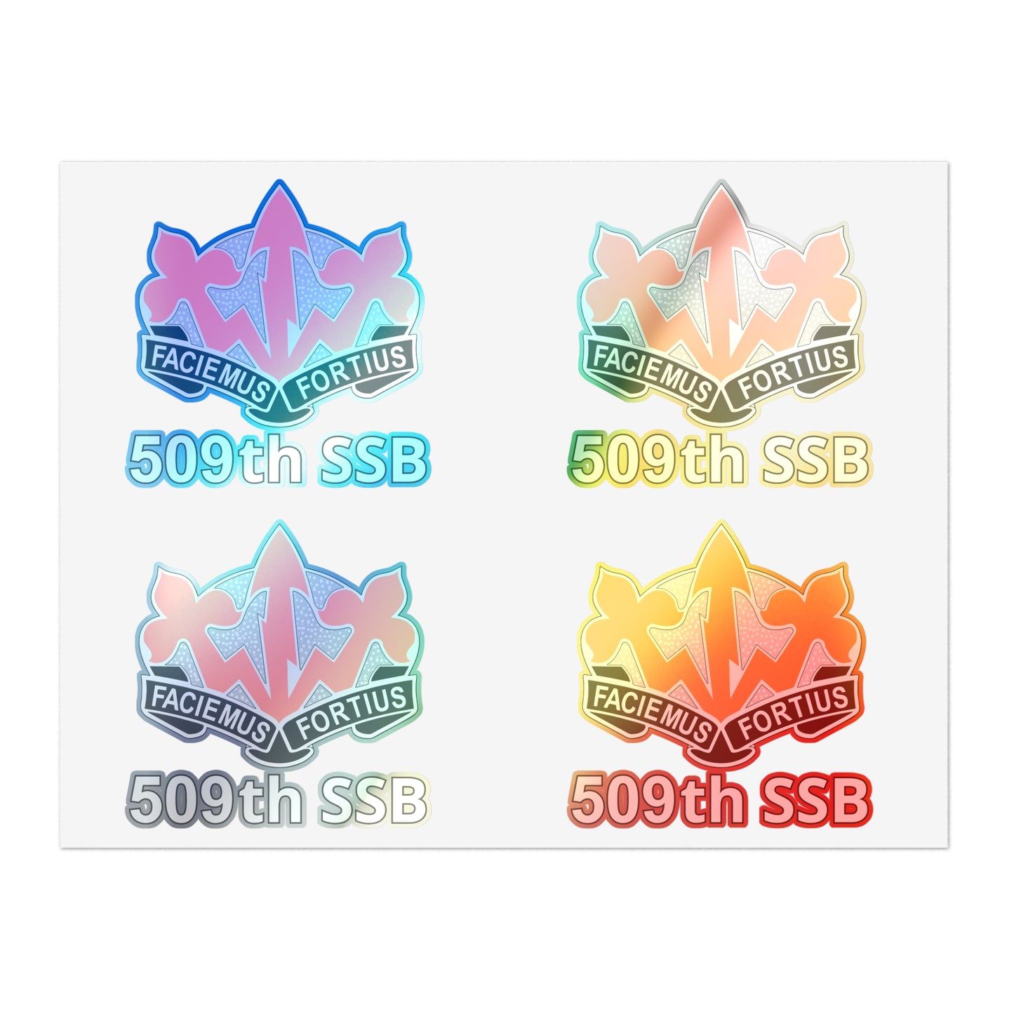 509th SSB - Sticker Sheet Bundle, 10pcs