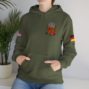 JNOC Call Sign -  USANEC-S - Flags on Sleeves - Unisex Heavy Blend™ Hooded Sweatshirt