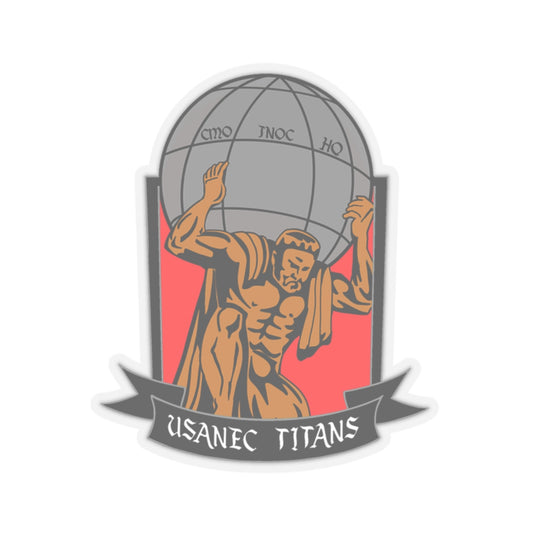 USANEC TITANS - Kiss-Cut Stickers