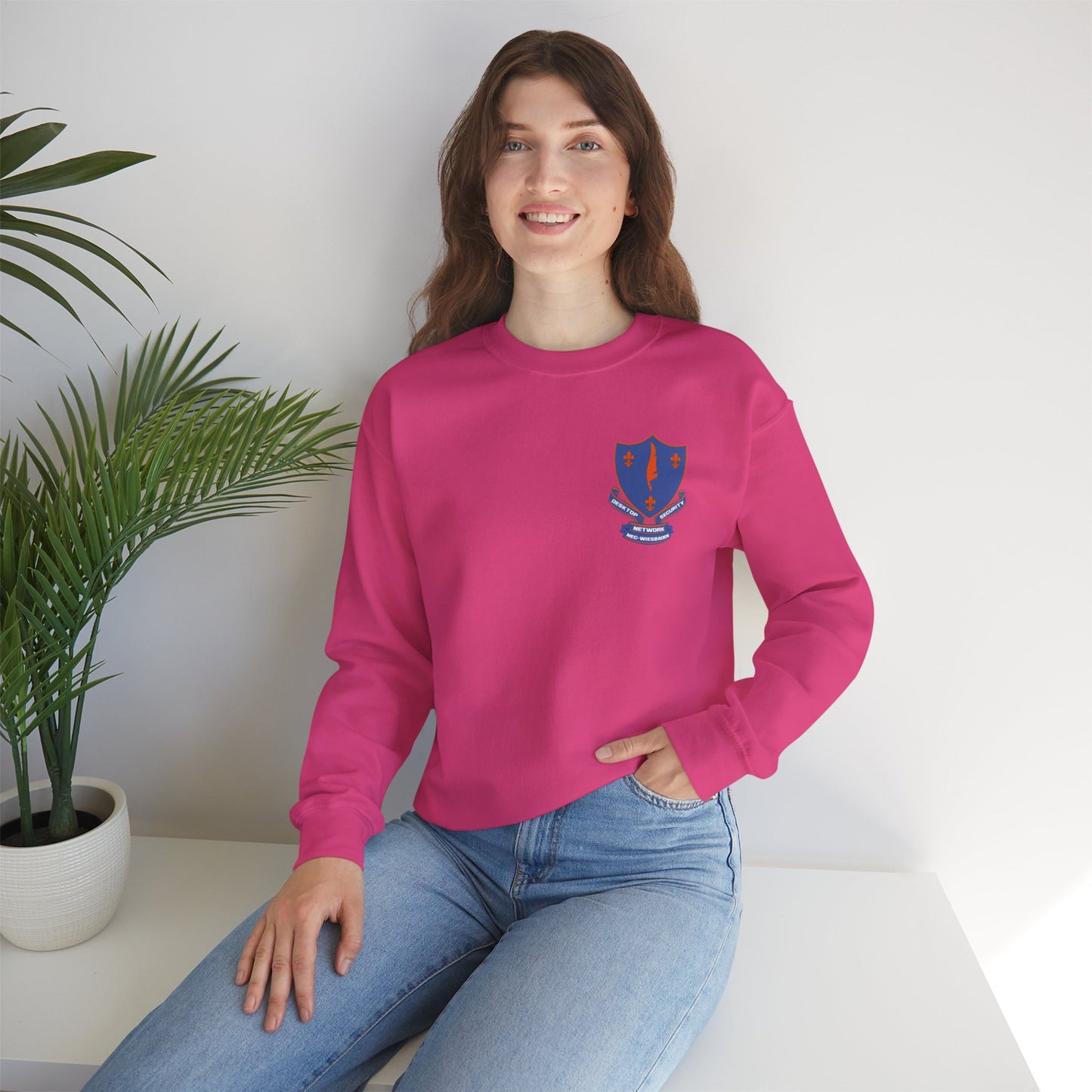 NEC-W - Unisex Heavy Blend™ Crewneck Sweatshirt