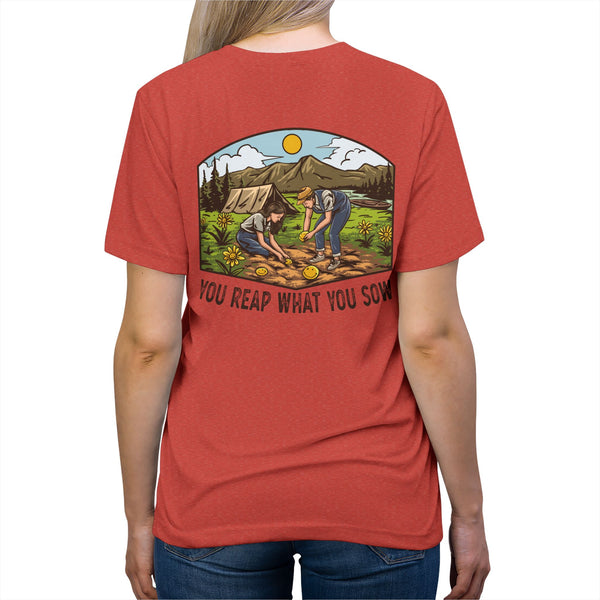 Camping Smiles! -  Triblend Tee