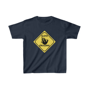 Sloth Crossing - Kids Heavy Cotton™ Tee