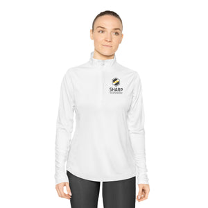 SHARP - Ladies Quarter-Zip Pullover