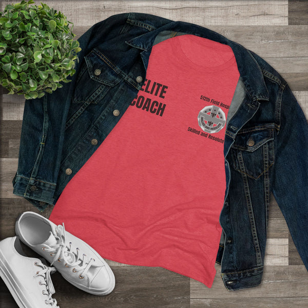 512th Elite Coach Women's Triblend Tee