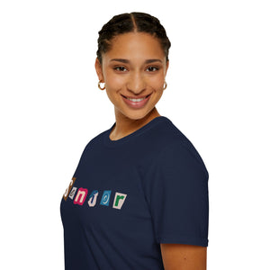 Senior - Adult Sizing - Blank Back - Unisex Softstyle T-Shirt