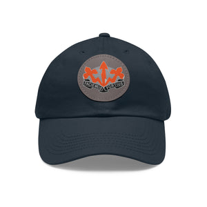 509th SSB  Hat with Leather Patch (Round)