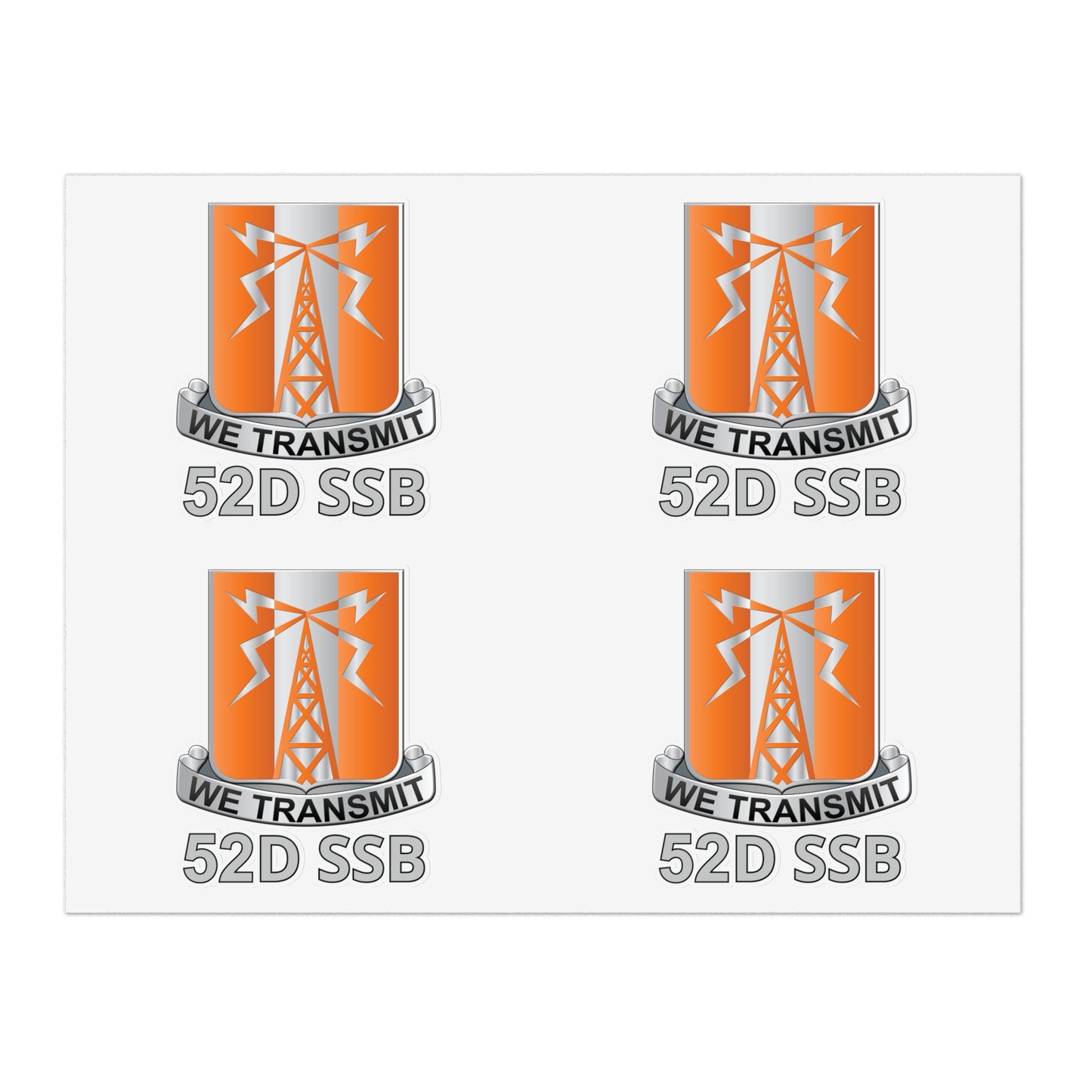 52d SSB - Sticker Sheet Bundle, 10pcs