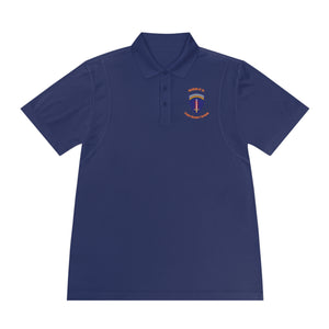 CSD U'R-AF Logo - Orange text - Men's Sport Polo Shirt