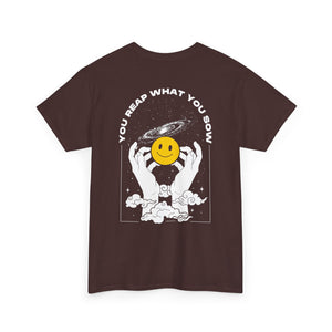 Sow Smiles into the Universe! - Unisex Heavy Cotton Tee