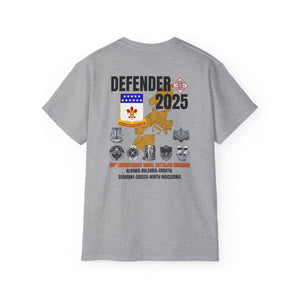 198th ESB-E DEFENDER Logo Front - Unisex Ultra Cotton Tee