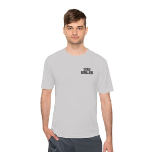 Sow Smiles - SKELETON BACK- Moisture Wicking Tee